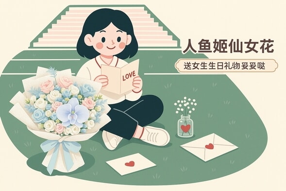 11枝粉玫瑰混搭花束 详情图 2